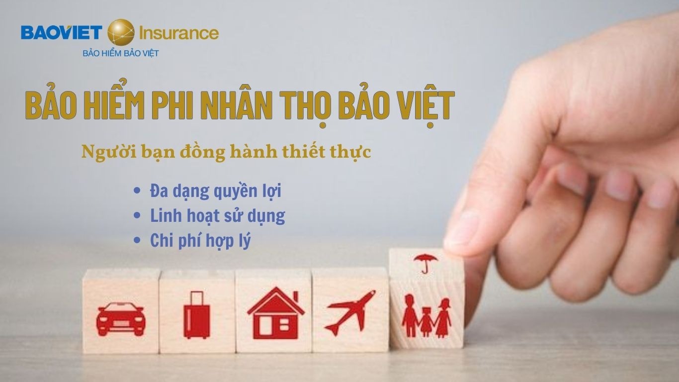 Với đa dạng các sản phẩm bảo hiểm vật chất như bảo hiểm ô tô, bảo hiểm cháy nổ bắt buộc,.. bảo hiểm Phi Nhân Thọ Bảo Việt được khách hàng đánh giá cao bởi tính thực tế và chi phí hợp lý.