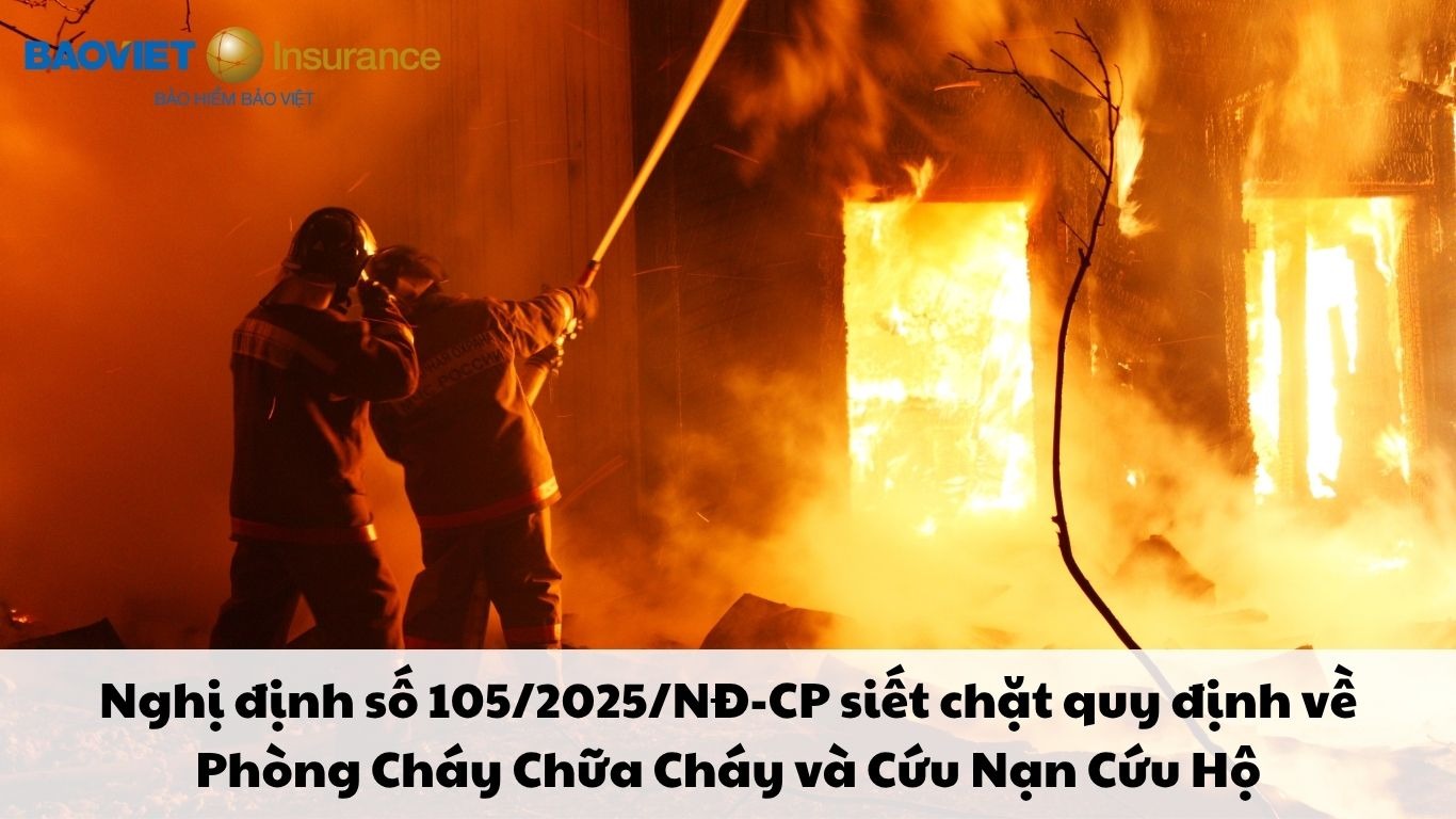 Quy định về PCCC và CNCH được siết chặt kể từ 1/7/2025