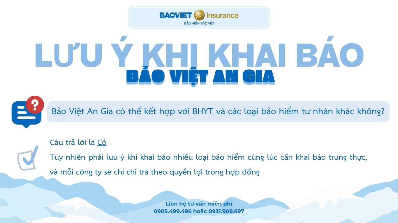 Cần lưu ý khai báo trung thực tránh rủi ro không được bảo hiểm đồng ý chi trả sau khi khai báo