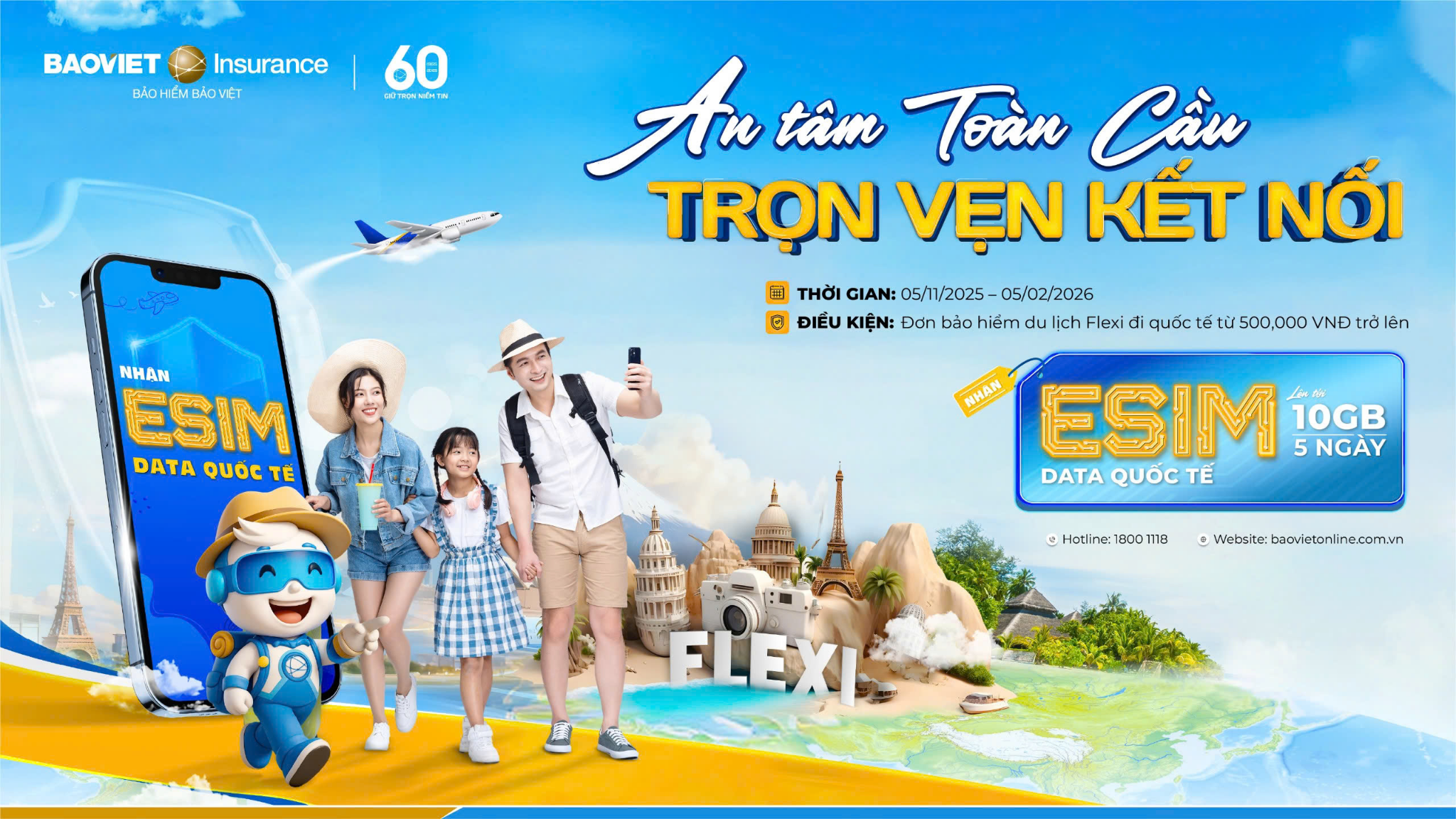 Bảo hiểm Bảo Việt ra mắt chương trình “An tâm toàn cầu – Trọn vẹn kết nối”