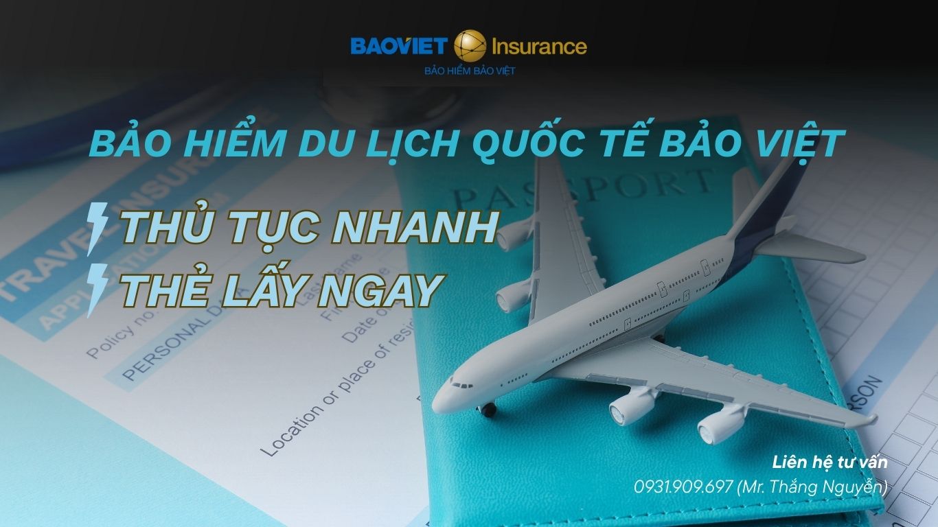 Mua bảo hiểm du lịch quốc tế tại Đà Nẵng: Thủ tục nhanh, thẻ lấy ngay